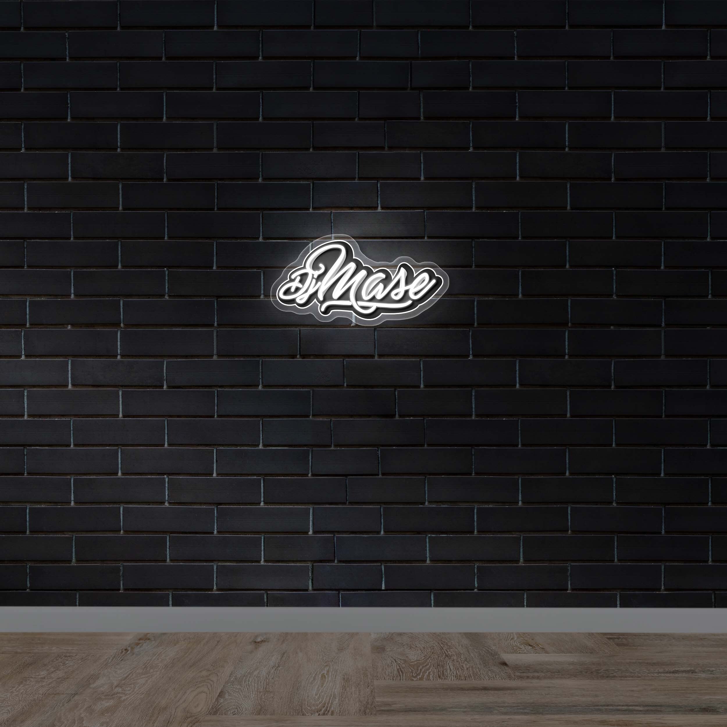 DJ MASE - Premium Neon Artwork