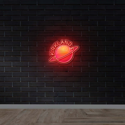 KIRKLAND - Premium Neon Artwork