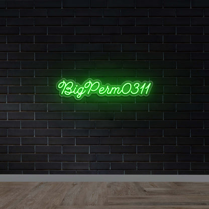 BigPerm0311 - Premium Neon Artwork