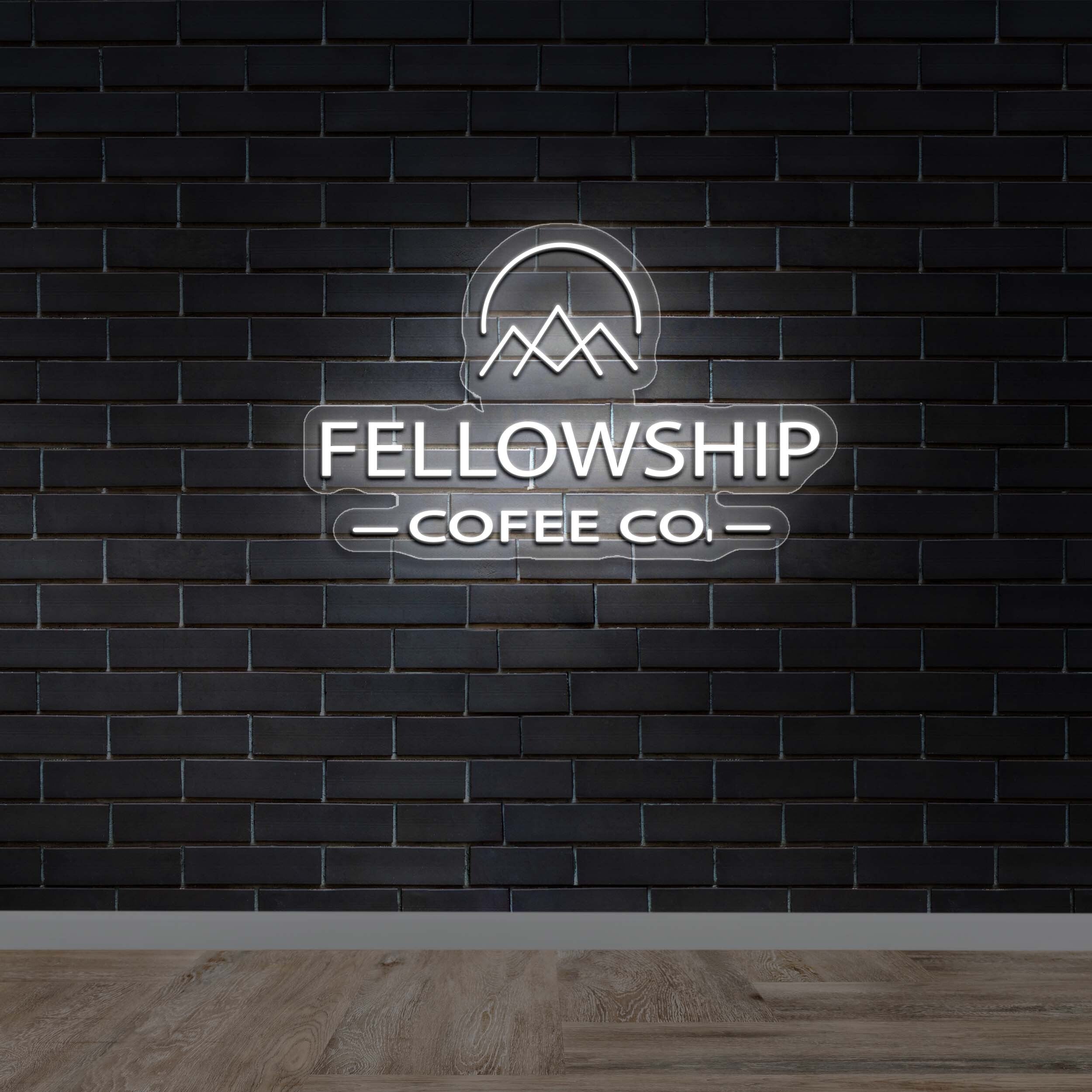 Fellowship coffee co. - Premium Neon Artwork