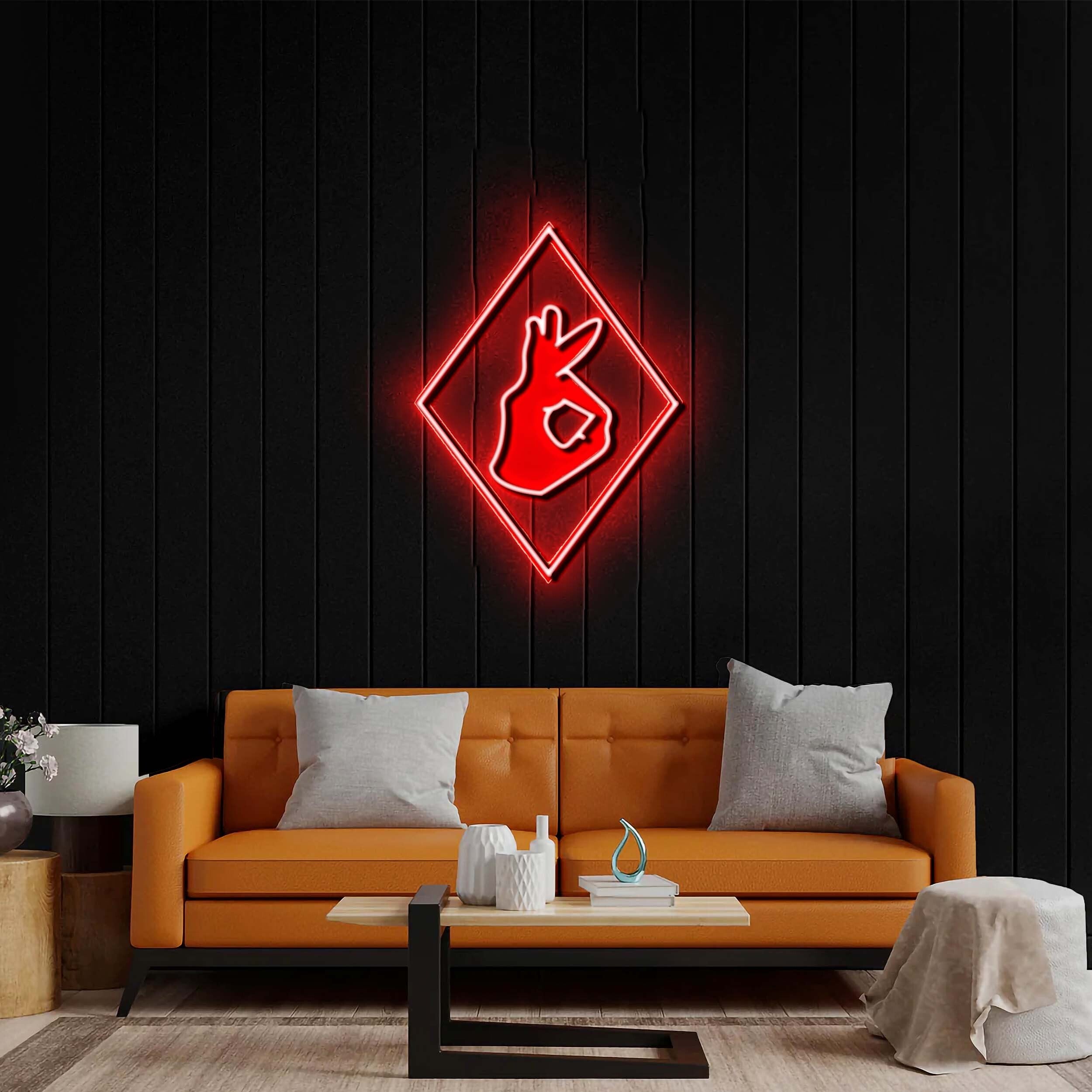 Ok sign - Premium Neon Artwork