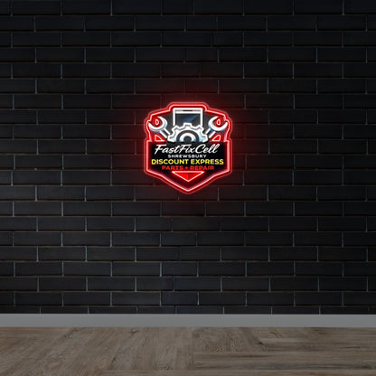 FASTFIXCELL SHREWSBURY - Premium Neon Artwork