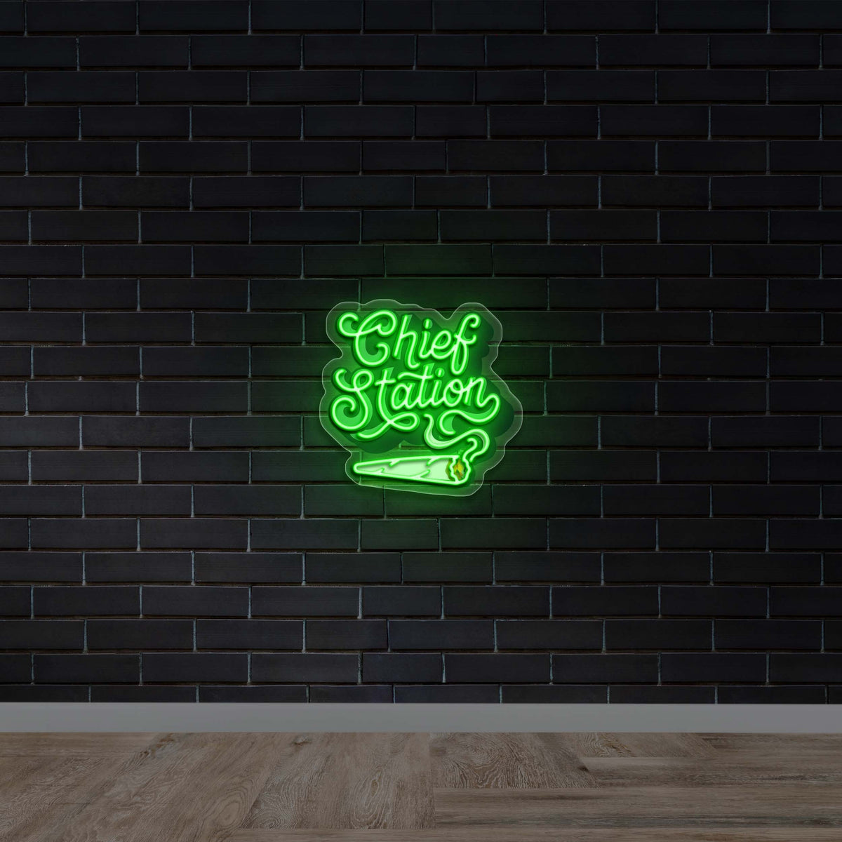 Chief Station - Premium Neon Artwork