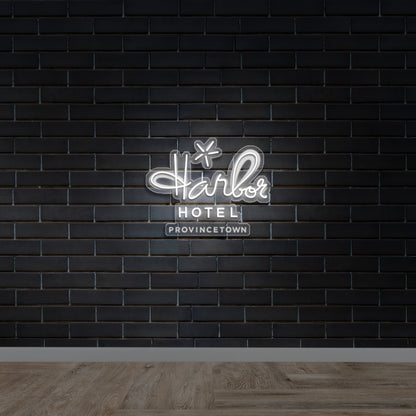 HARBOR HOTEL - Premium Neon Artwork