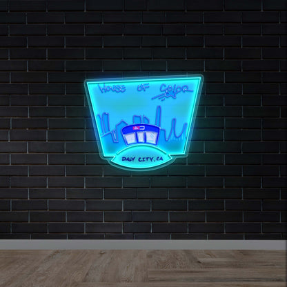 HOUSE OF COLOR - Premium Neon Artwork
