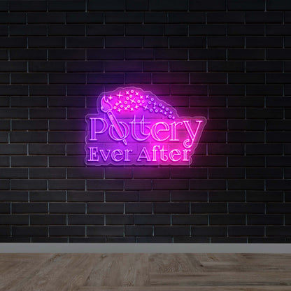 Pottery Ever After - Premium Neon Artwork