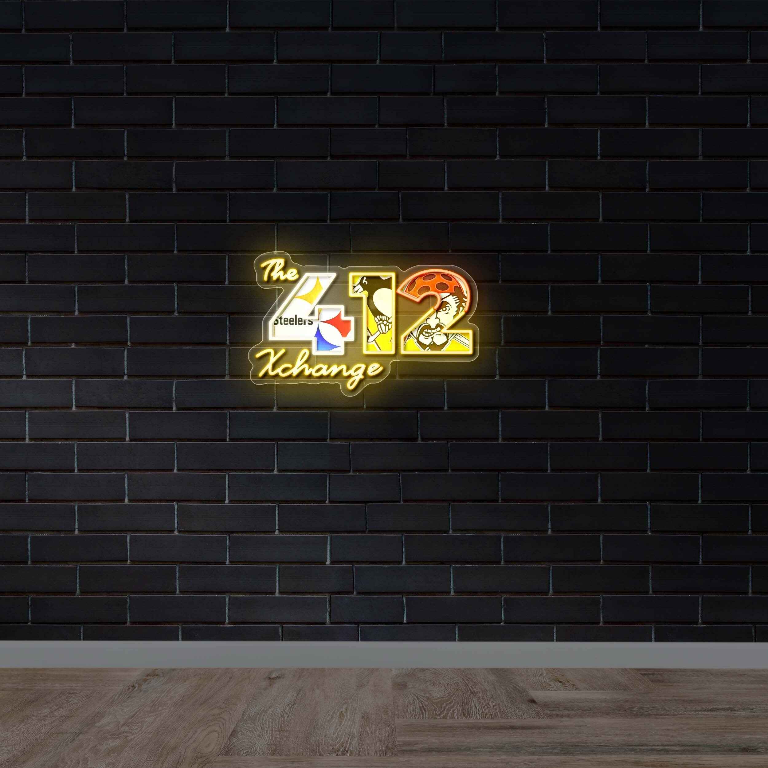 The 412 Xchange - Premium Neon Artwork
