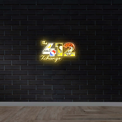 The 412 Xchange - Premium Neon Artwork