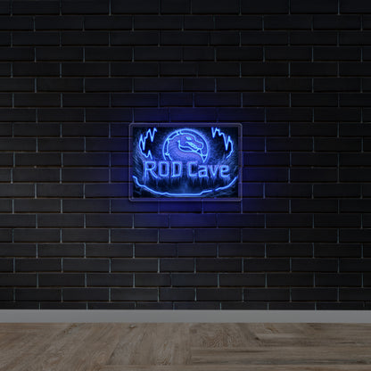 ROD Cave - Premium Neon Artwork