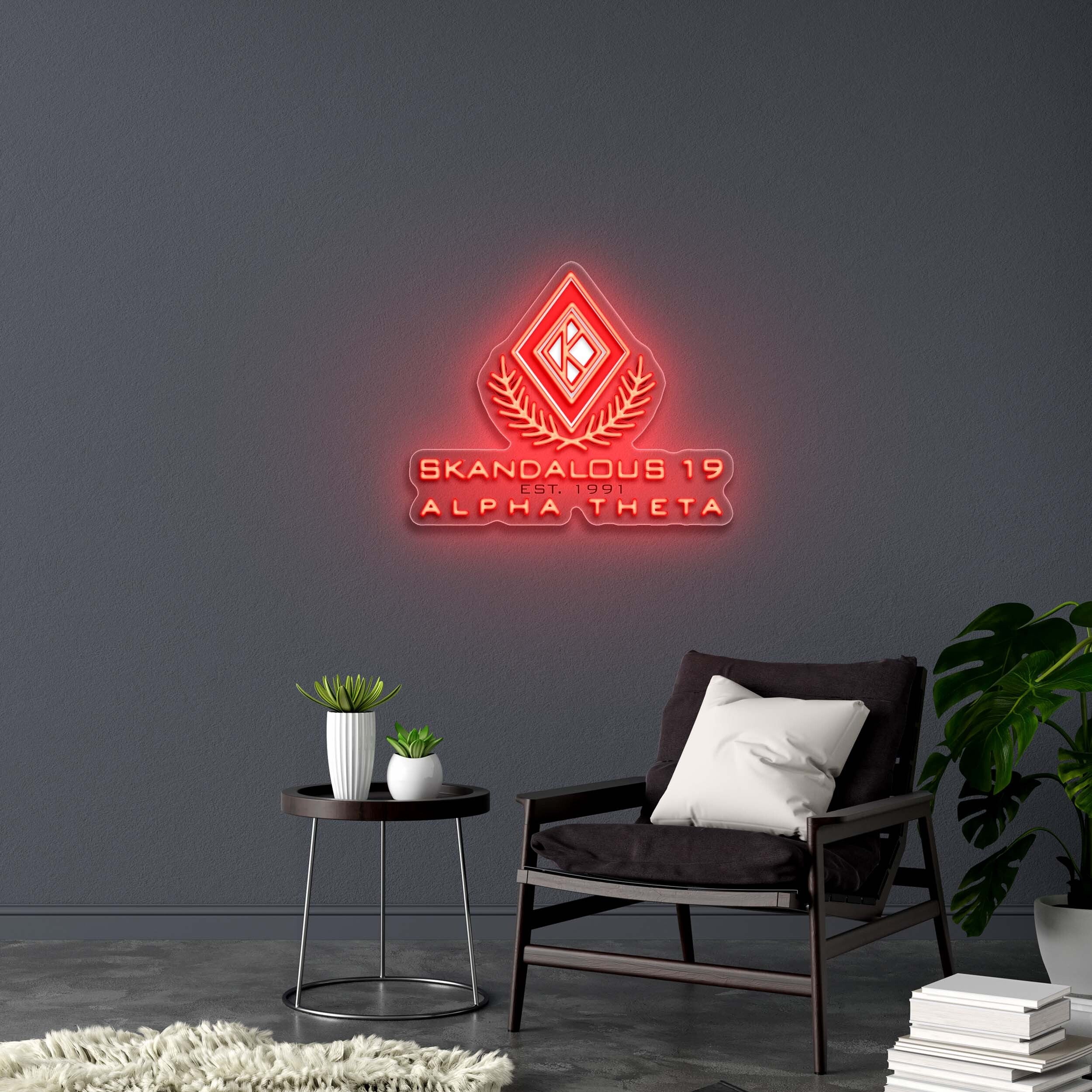 Skandalous 19 - Premium Neon Artwork