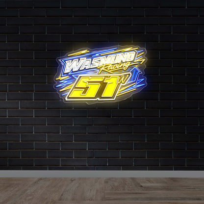 WASMUND RACING 51 - Premium Neon Artwork