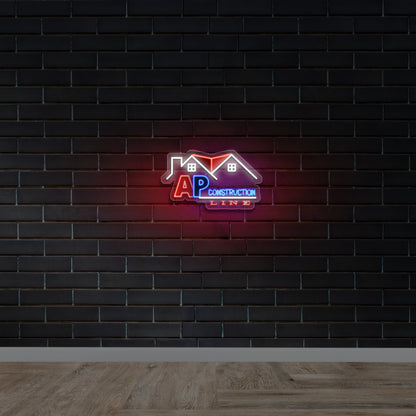 AP Construction Line - Premium Neon Artwork