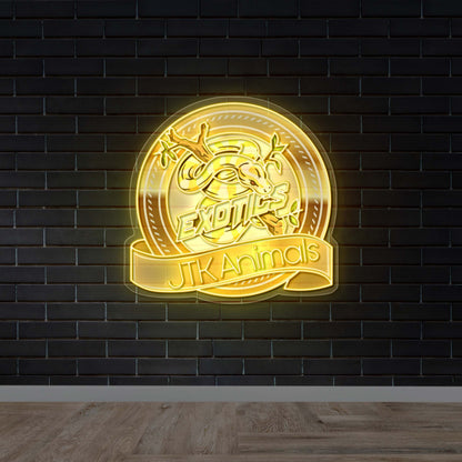 Exotics JTK Animals - Premium Neon Artwork