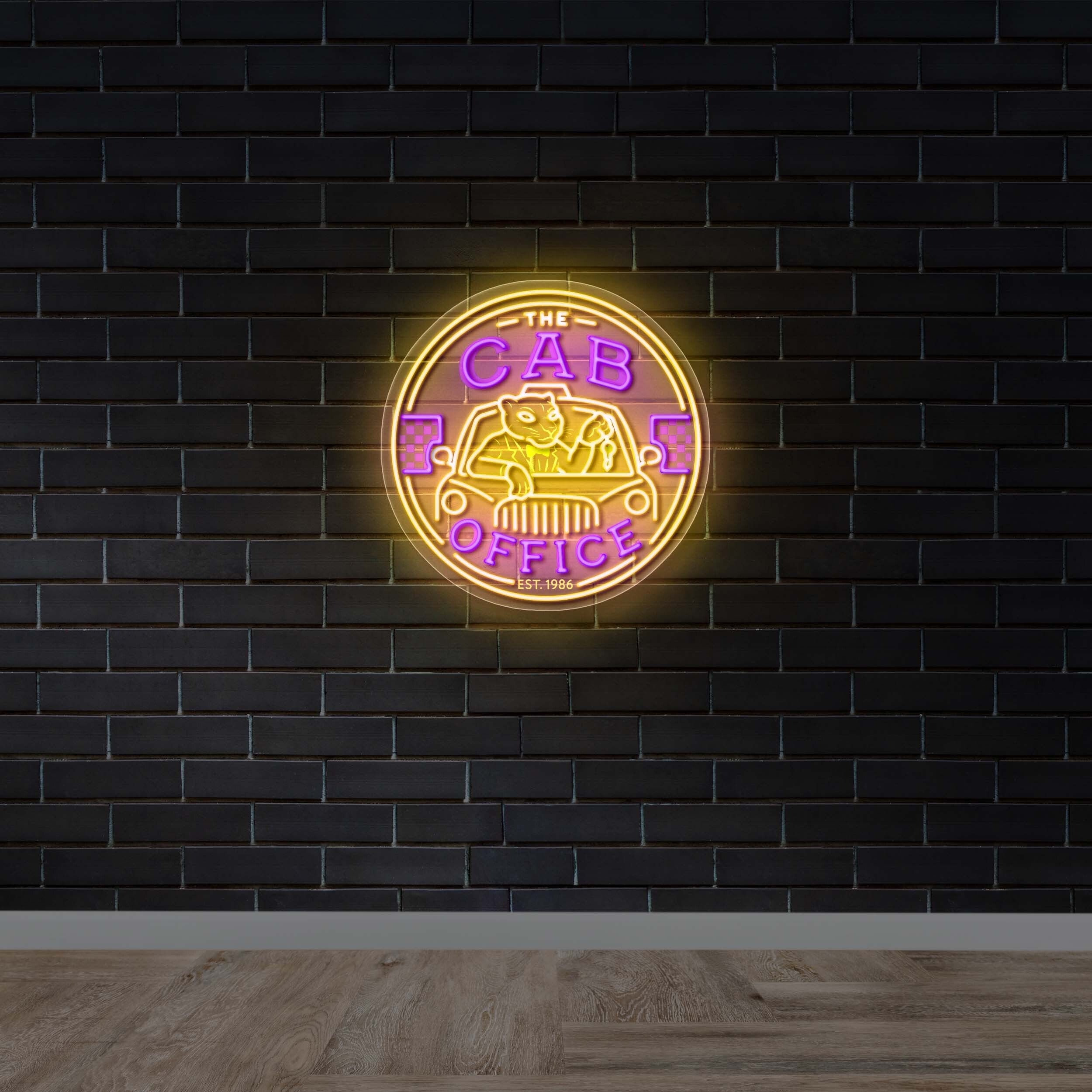 THE CAB OFFICE - Premium Neon Artwork