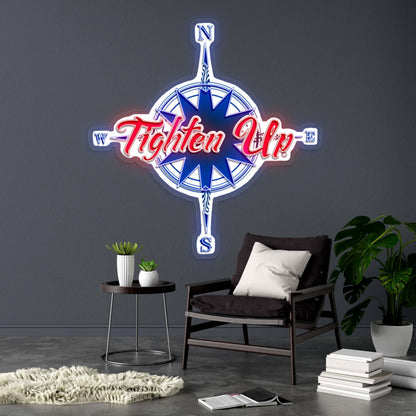 Tighten Up - Premium Neon Artwork