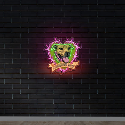 MAHINA'S OHANA RESCUE - Premium Neon Artwork