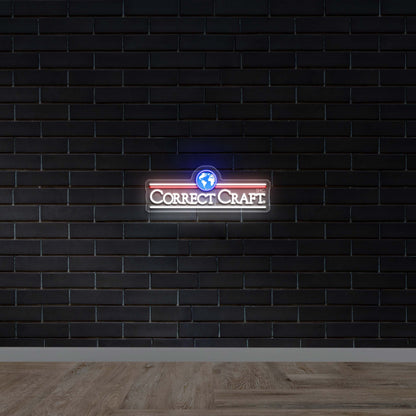 CORRECT CRAFT - Premium Neon Artwork