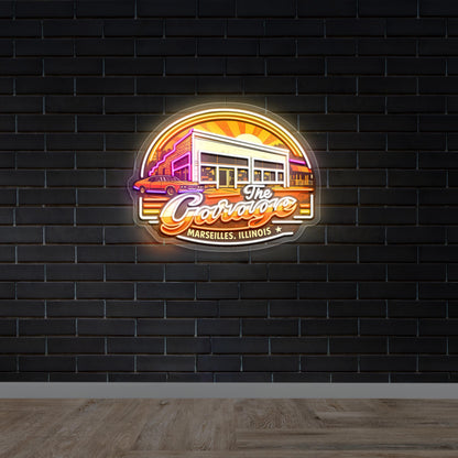 The Garage - Premium Neon Artwork