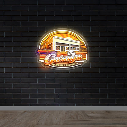 The Garage - Premium Neon Artwork