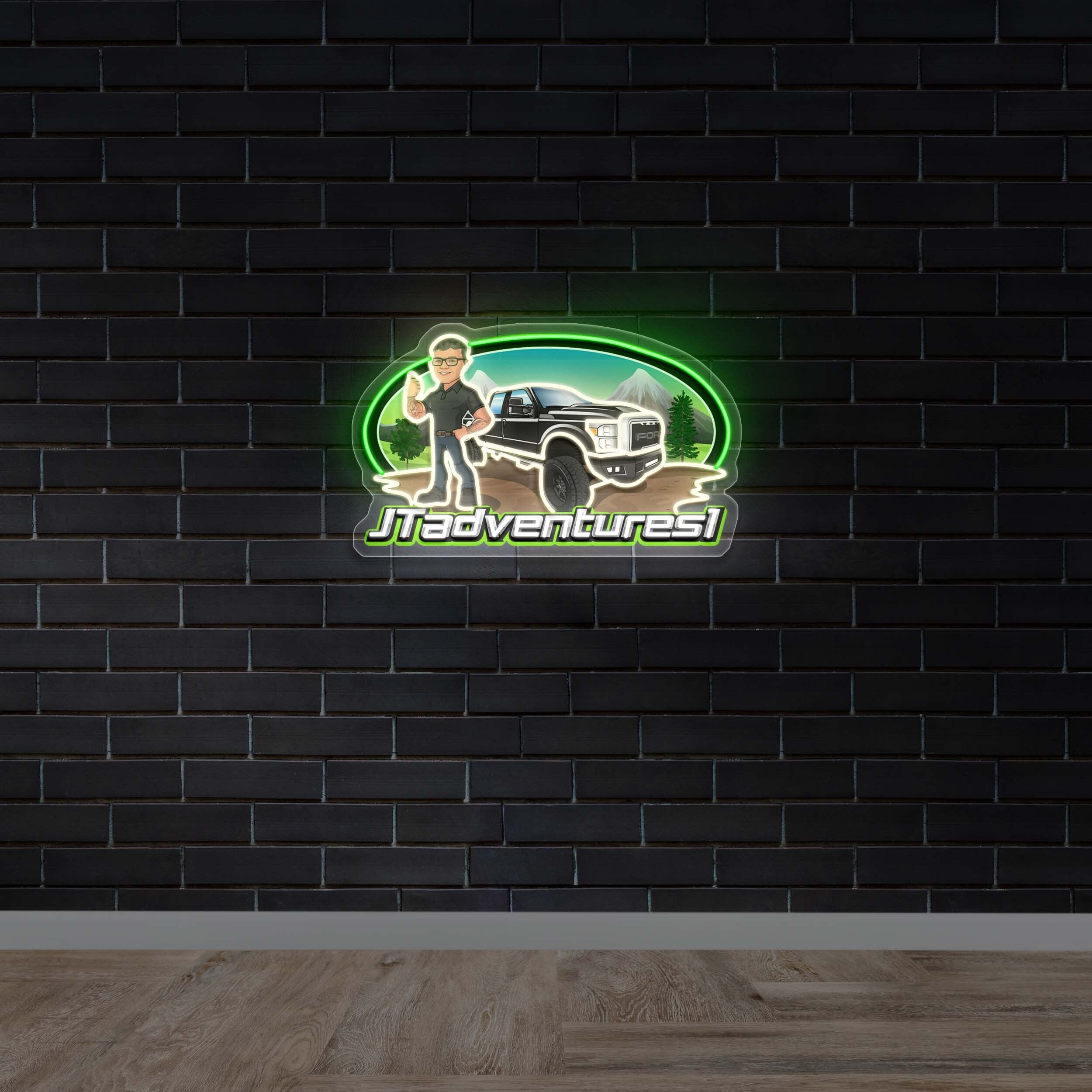 JTadventures1 - Premium Neon Artwork