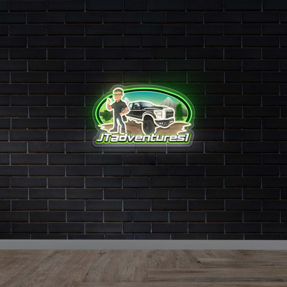 JTadventures1 - Premium Neon Artwork
