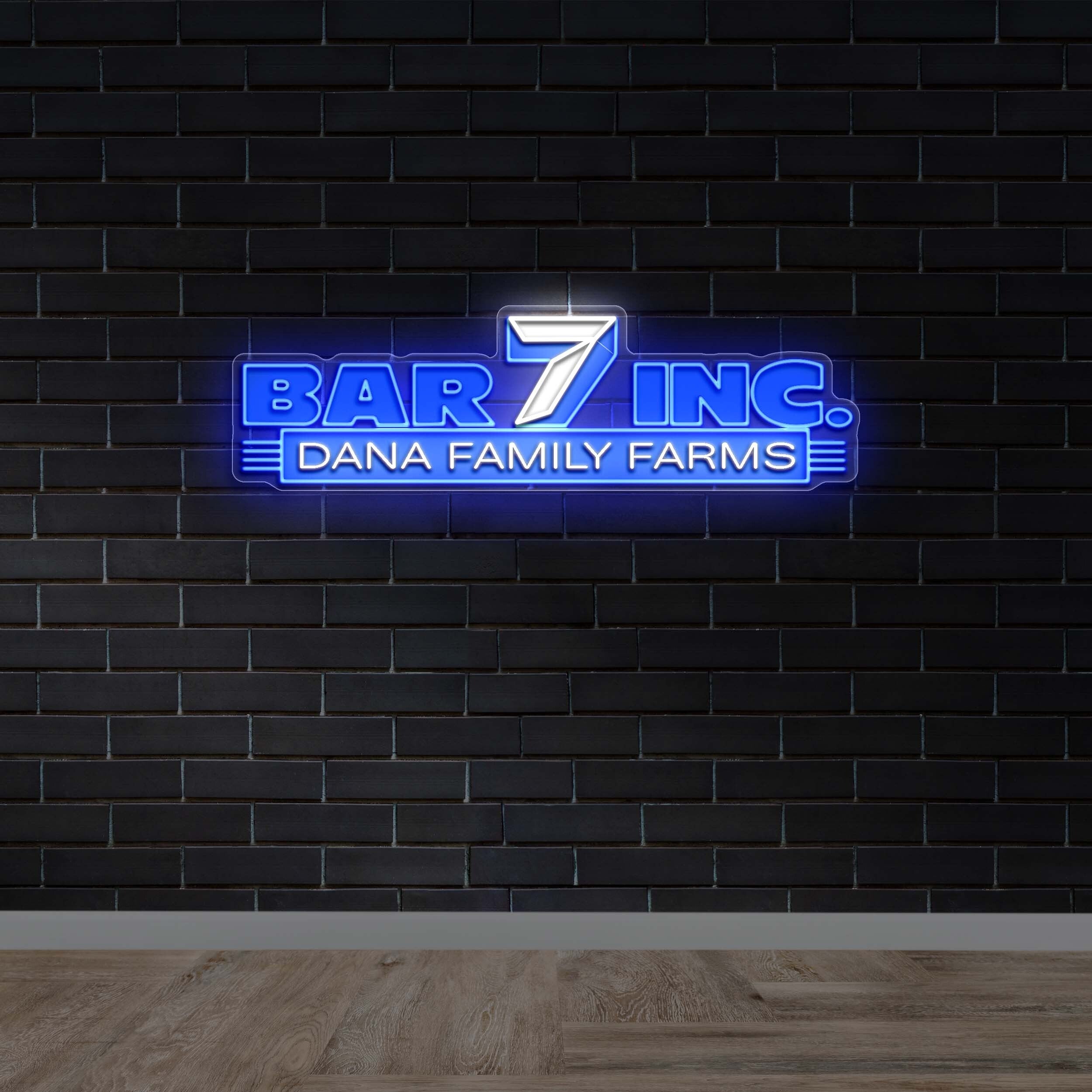 BAR 7 INC. DANA FAMILY FARMS - Premium Neon Artwork