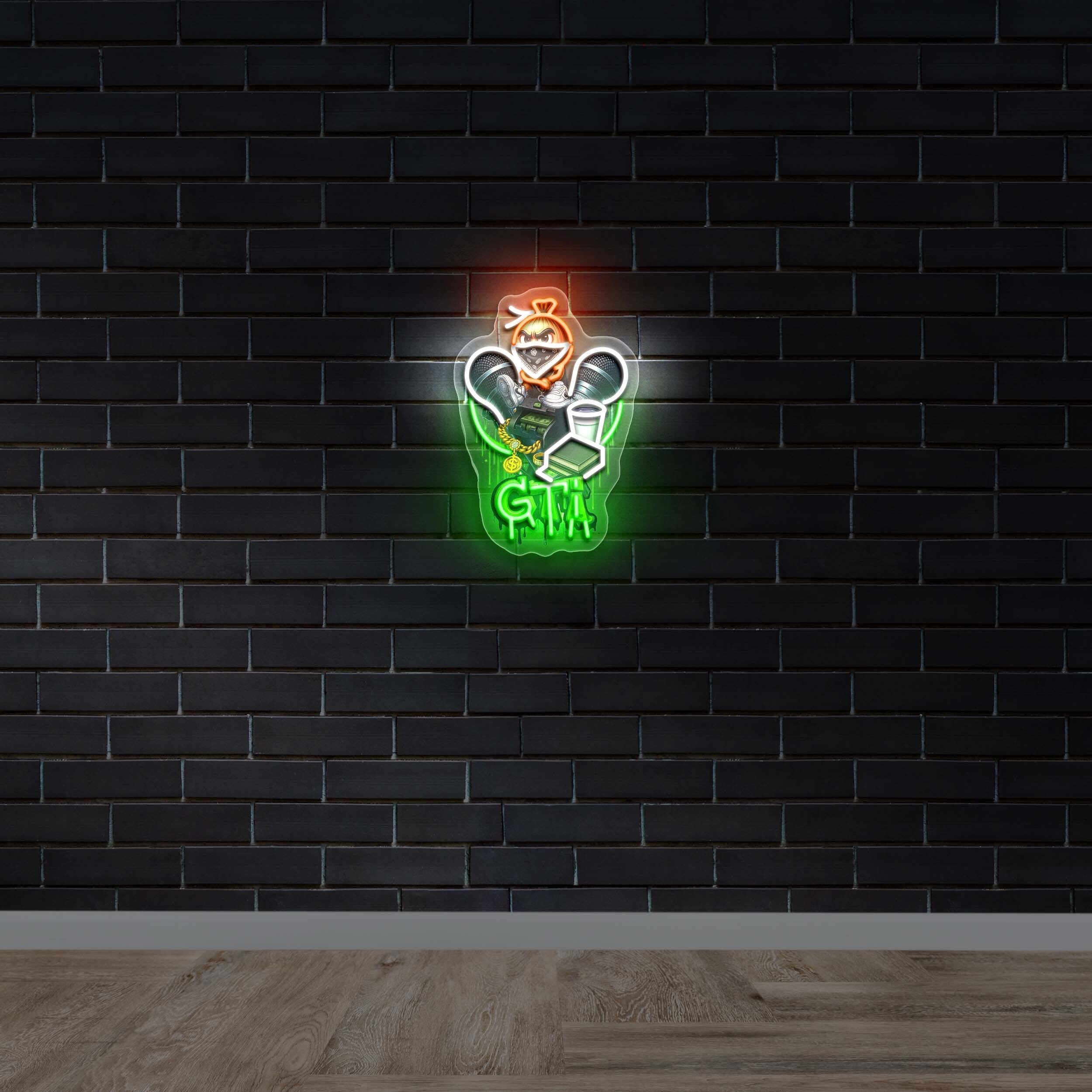 GTI - Premium Neon Artwork