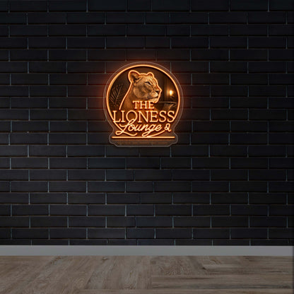The Lioness Lounge | 2nd Version - Premium Neon Artwork