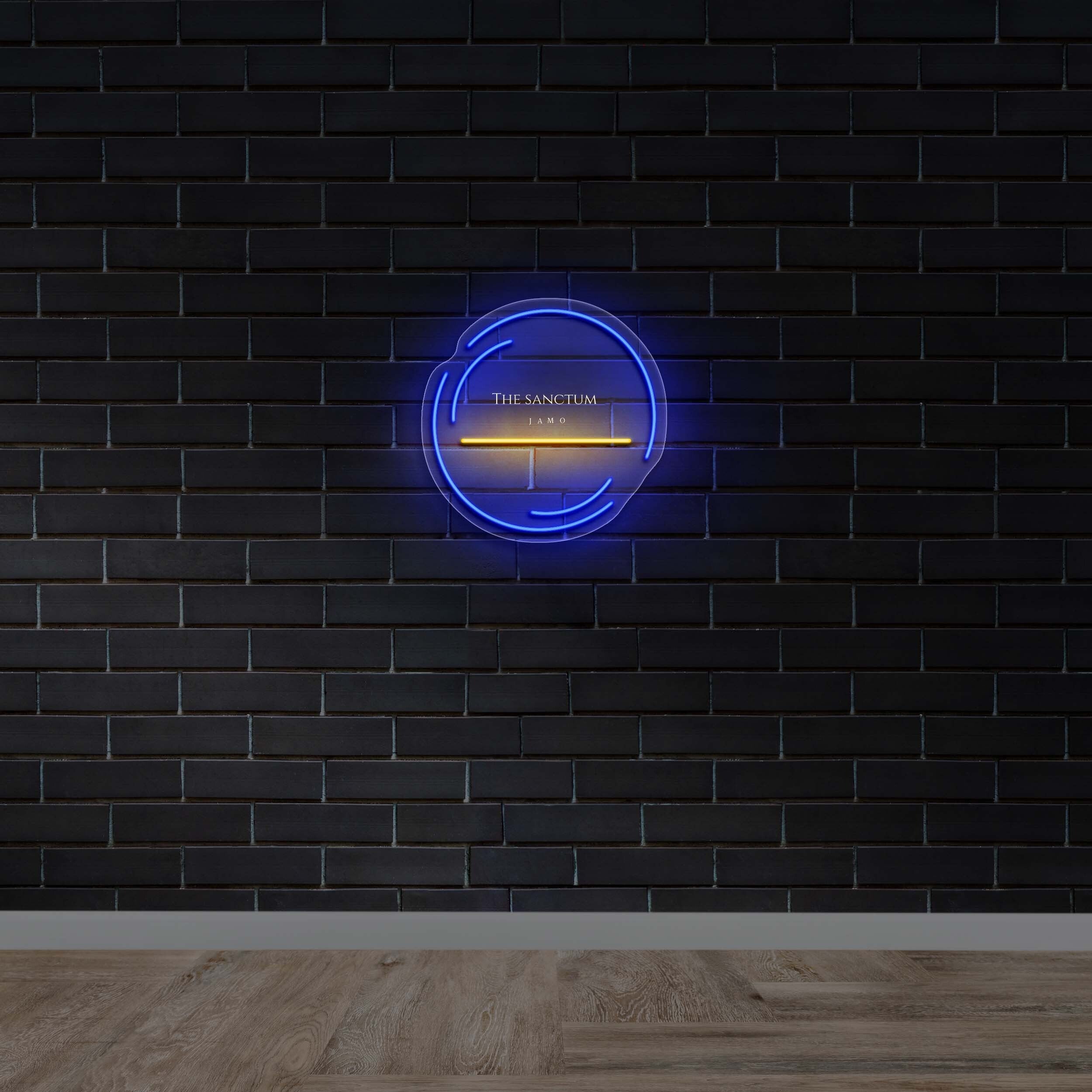 The Sanctum Jamo - Premium Neon Artwork
