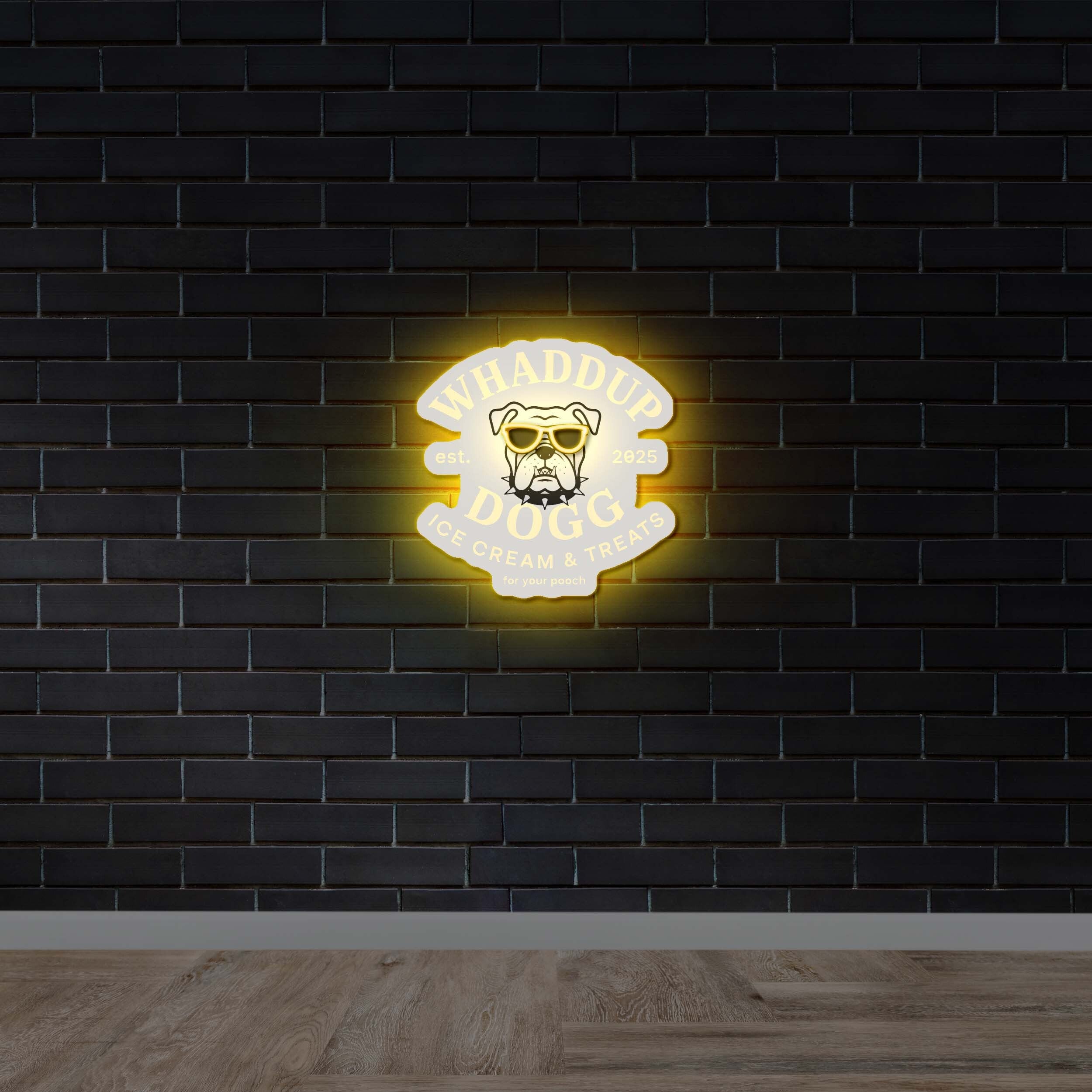 Whaddup Dogg | 2nd Version - Premium Neon Artwork