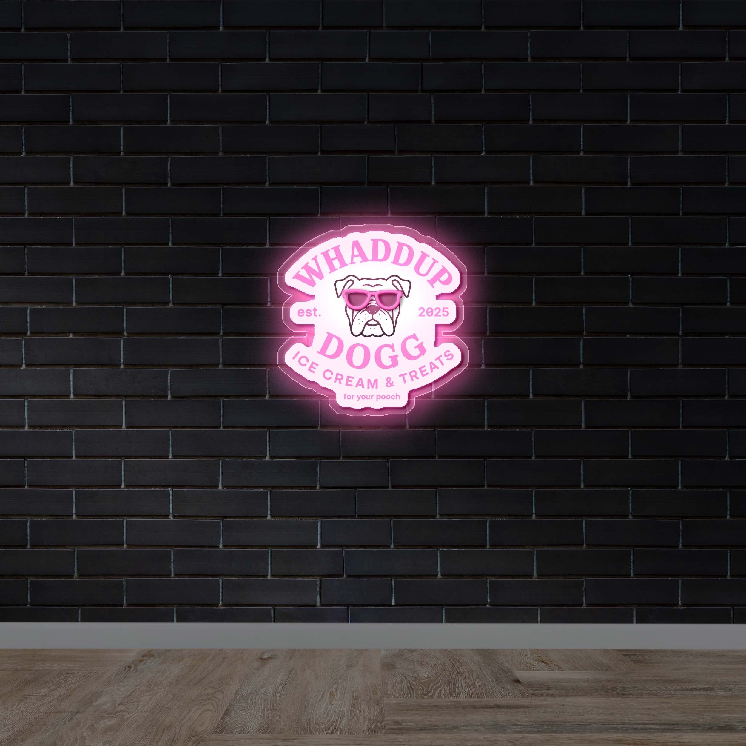 Whaddup Dogg - Premium Neon Artwork