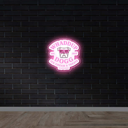 Whaddup Dogg - Premium Neon Artwork