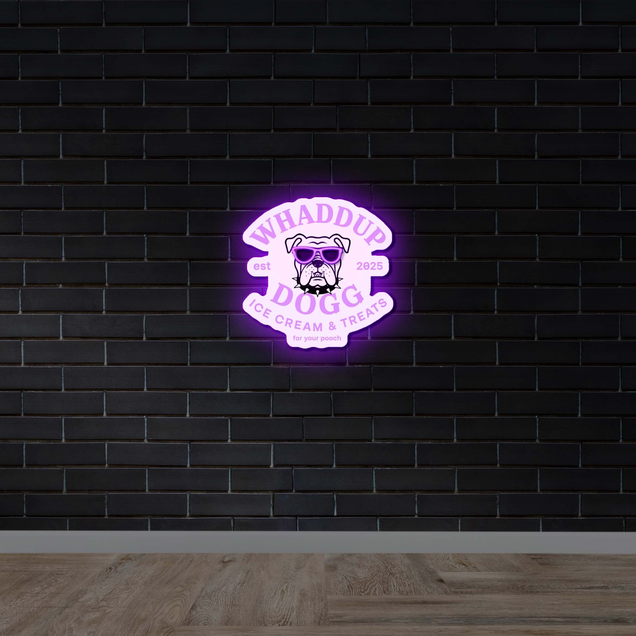 Whaddup Dogg | 2nd Version - Premium Neon Artwork