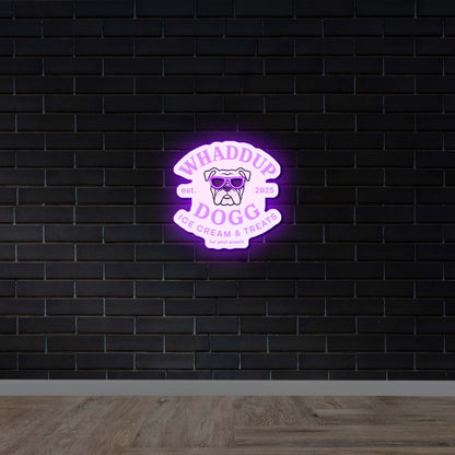 Whaddup Dogg - Premium Neon Artwork