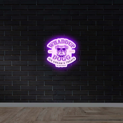 Whaddup Dogg | 2nd Version - Premium Neon Artwork