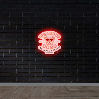 Whaddup Dogg - Premium Neon Artwork