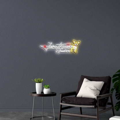 Jairo TK-power Guitars - Premium Neon Artwork