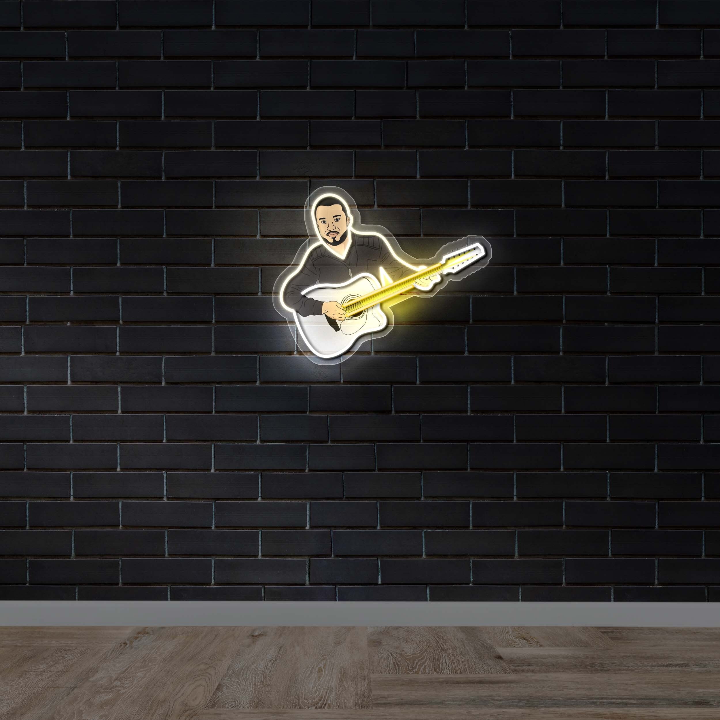 Neon Strings - Premium Neon Artwork