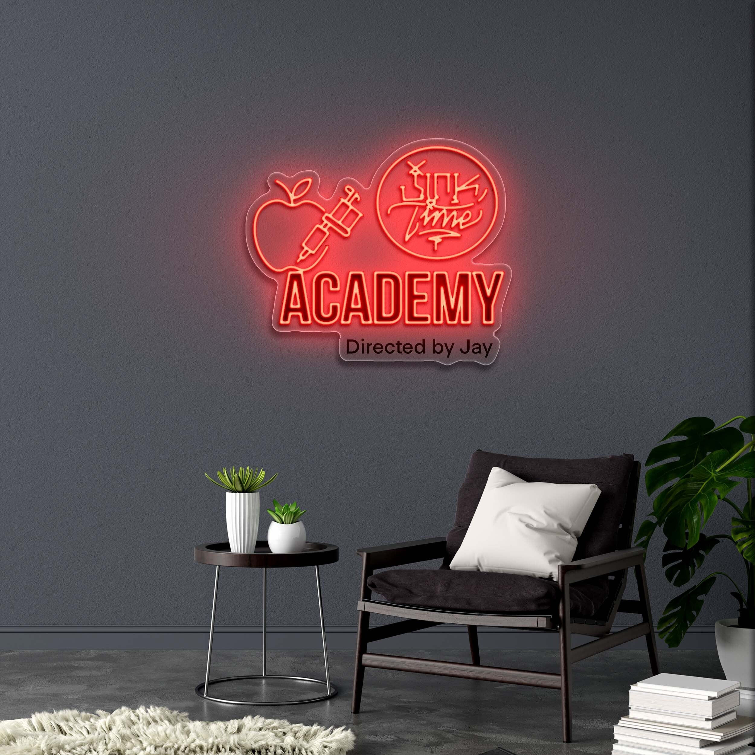 Academy - Premium Neon Artwork
