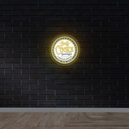 Cooks Garage & Wrecker Service - Premium Neon Artwork