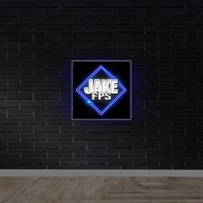 JAKE FPS - Premium Neon Artwork