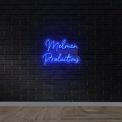 Melman Productions - Premium Neon Artwork