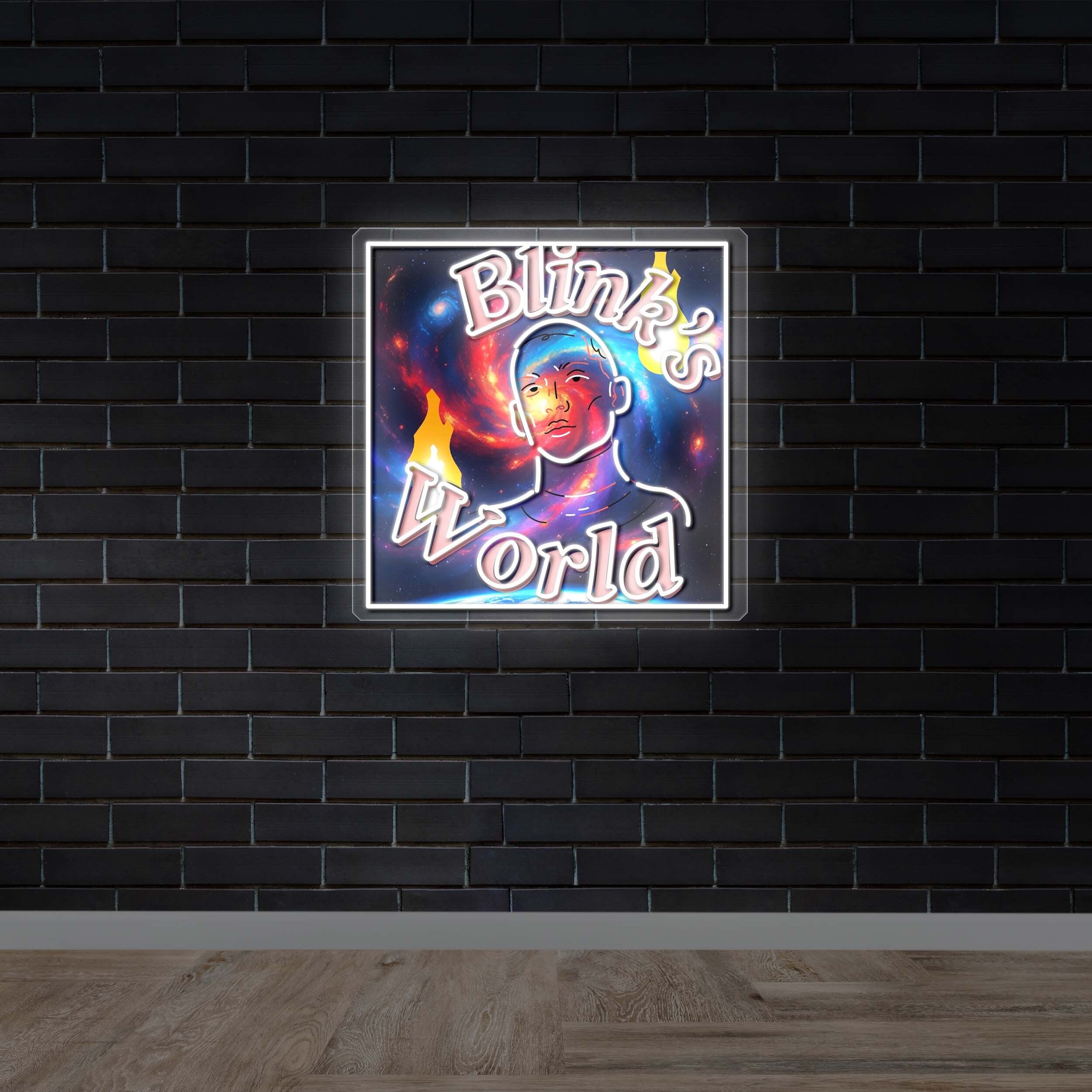 BLiNk’s WORLD- Premium Neon Artwork