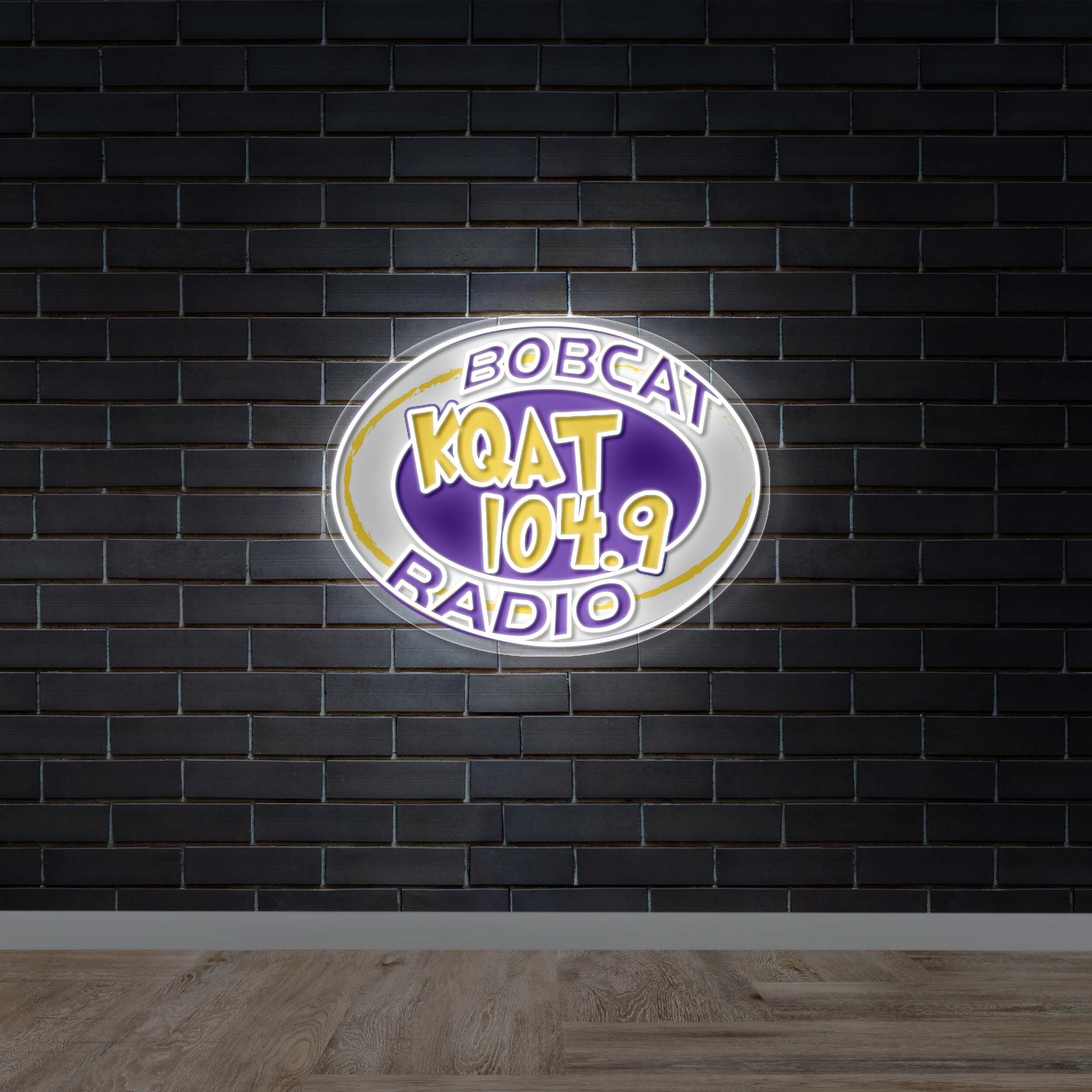 KQAT 104.9 - Premium Neon Artwork