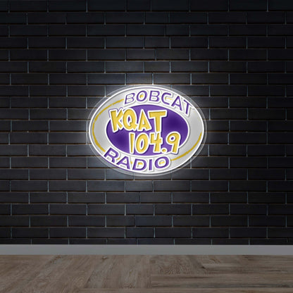 KQAT 104.9 - Premium Neon Artwork
