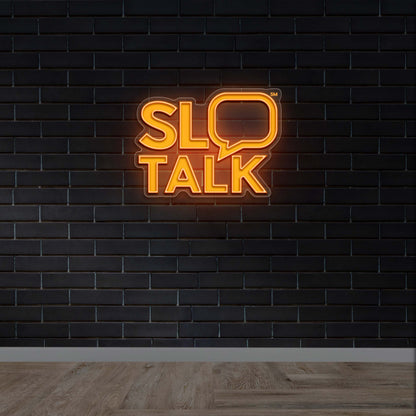 SLQ TALK - Premium Neon Artwork