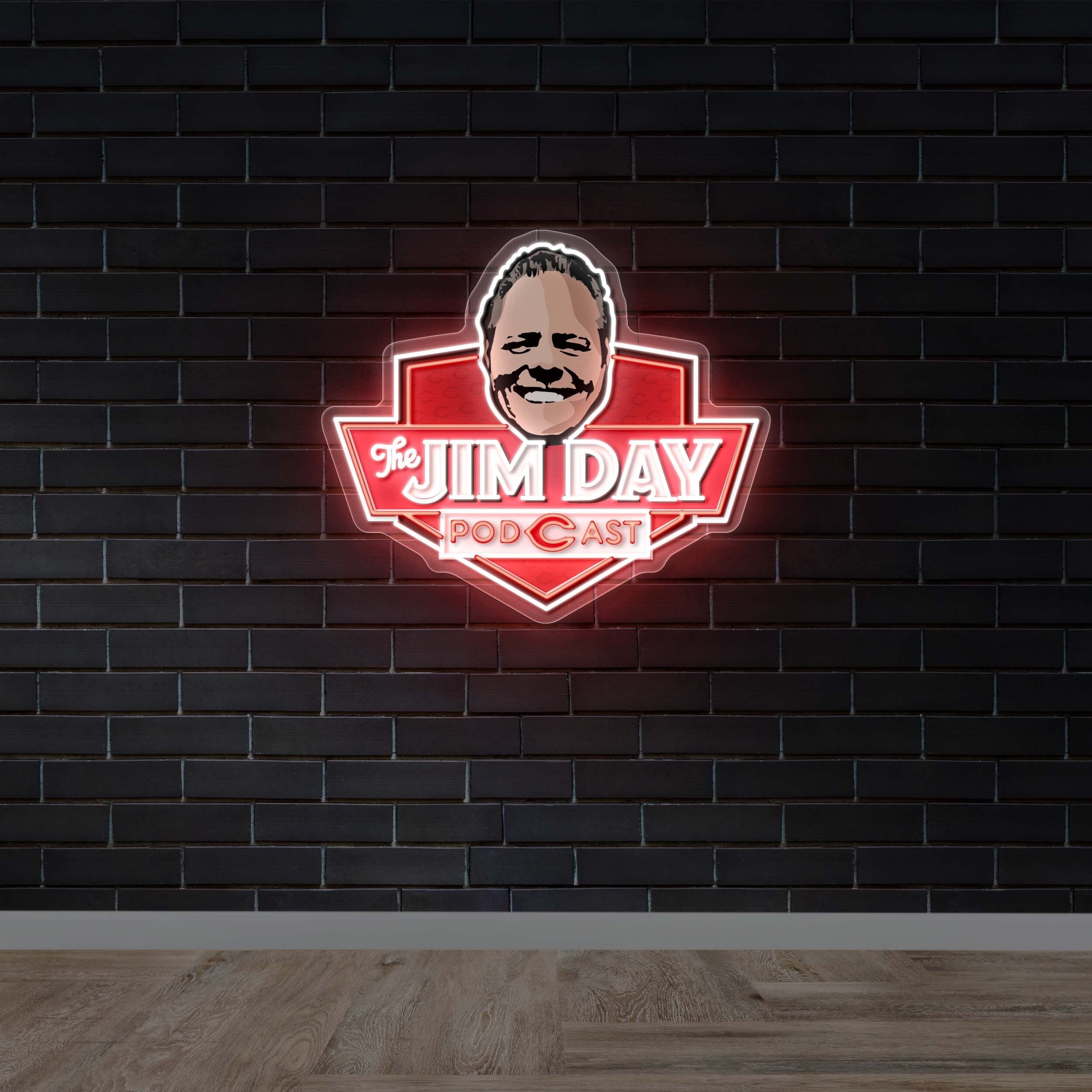 THE JIM DAY PODCAST  - Premium Neon Artwork