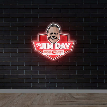 THE JIM DAY PODCAST  - Premium Neon Artwork