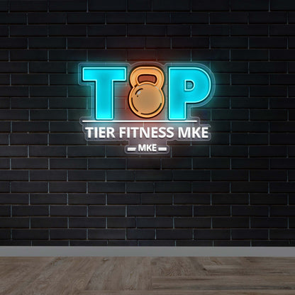 TIER FITNESS MIKE - Premium Neon Artwork