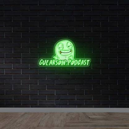 Gularson.Podcast - Premium Neon Artwork